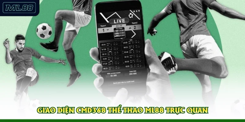 Giao diện CMD368 thể thao ML88 trực quan